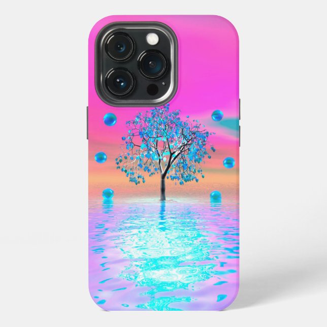 Crystal Tree Sunrise iPhone Case (Back)