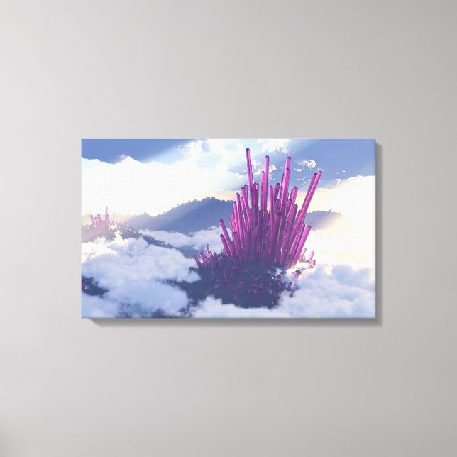 Crystal Vale Canvas Print (Front)