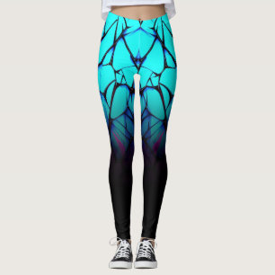 Crystal Veins – Electric Ice Leggings