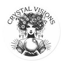 Crystal Visions Mystical Woman Vintage T-Shirt | B