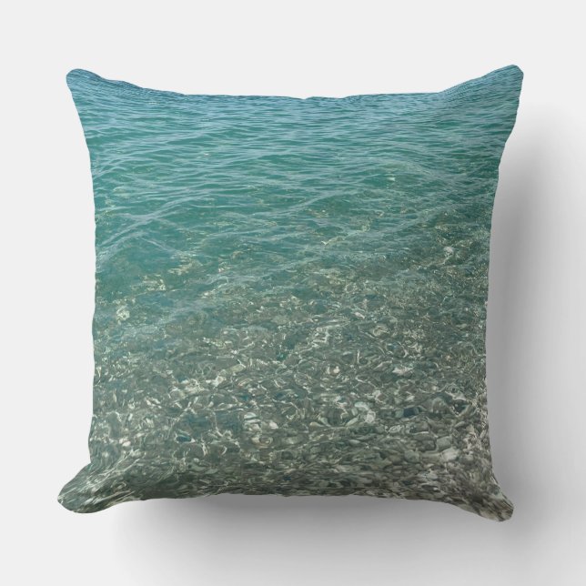 Crystal Water Beach Vibe Cushion (Front)