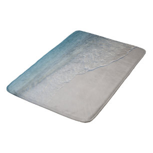 Crystal Wave Kiss #1 #ocean #wall #decor #art Bath Mat