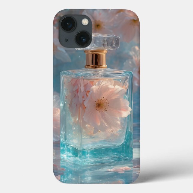 Crystal Zephyr – Pastel Blossom Aquamarine  Case-Mate iPhone Case (Back)