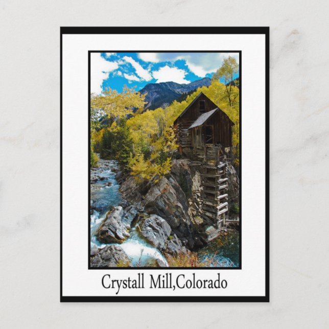 crystall mill postcard (Front)