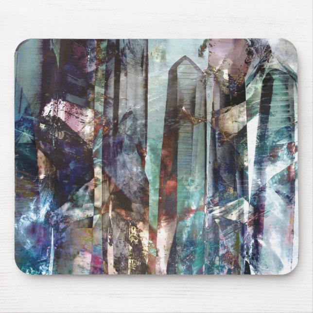 Crystalline Abstract 2 Gifts Mouse Mat (Front)