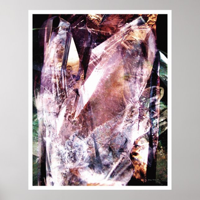 Crystalline Abstract 4 Poster (Front)