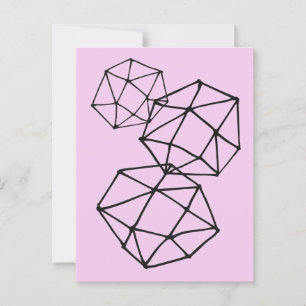 Crystalline postcard