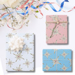 Crystalline Wedding Wrapping Paper Sheet<br><div class="desc">Celebrate their Wedding Day with my stylish wrapping paper! Perfect for showing love and affection, it's a heartfelt touch for the happy couple. Join in the romance and wrap their gift from the heart. Make your gesture kind and generous, setting the stage for years of bliss with a beautifully styled...</div>