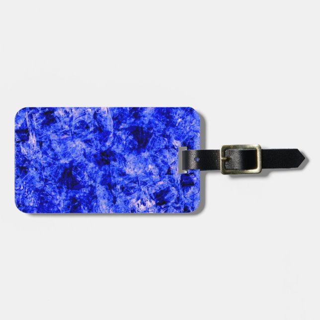 Crystallised by Kenneth Yoncich Luggage Tag (Front Horizontal)