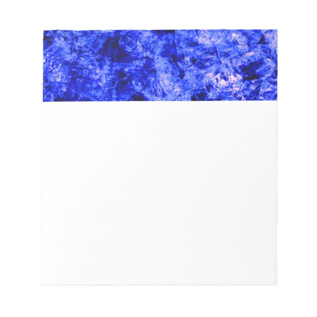 Crystallised by Kenneth Yoncich Notepad (Front)