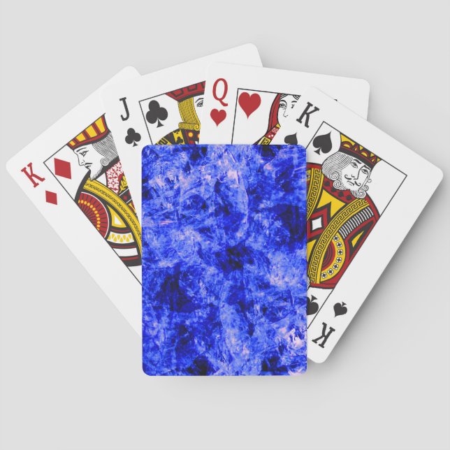 Crystallised by Kenneth Yoncich Playing Cards (Back)