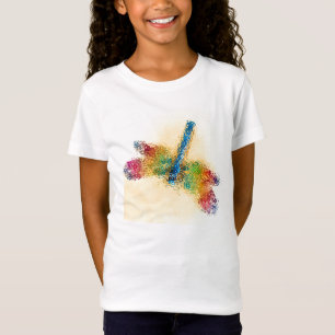 Crystallised Dragonfly (yellow) T-Shirt