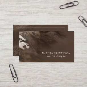 Crystallised Red Agate   Ruby Crimson Marbled Ston Business Card