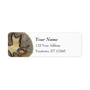 Crystallised Rock Abstract Design