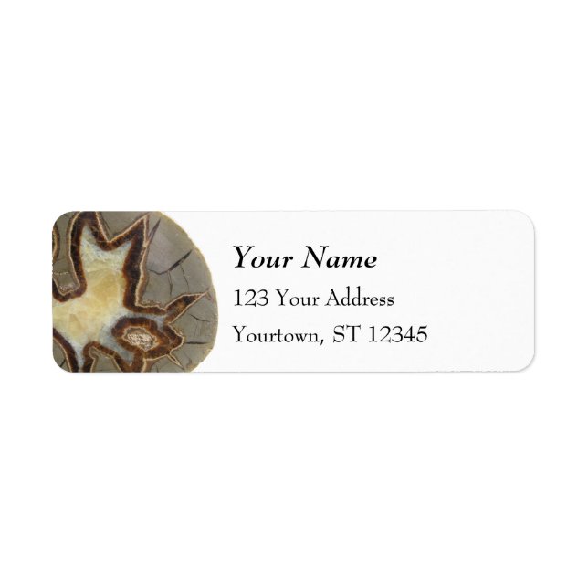 Crystallised Rock Abstract Design (Front)