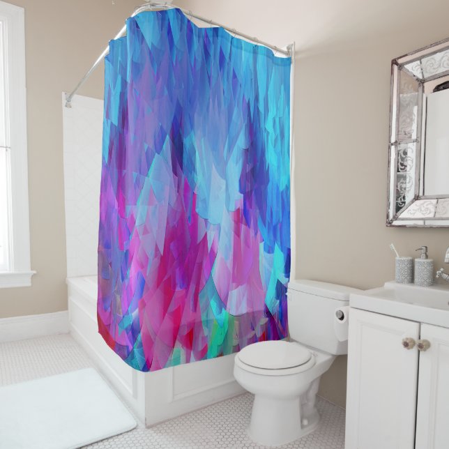 Crystallised........ Shower Curtain (In Situ)