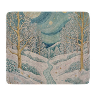 Crystallized Creek Cutting Board