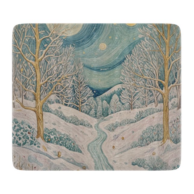 Crystallized Creek Cutting Board (Front)