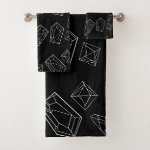 Crystals Bath Towel Set