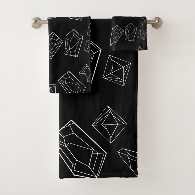 Crystals Bath Towel Set (Insitu)