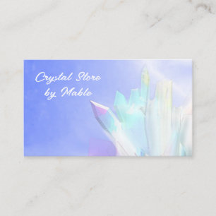 Crystals,Crystal, Store, Pastel Business Cards
