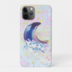*~* Crystals Moon Sky Cosmos Glitter Stars iPhone 11 Pro Case