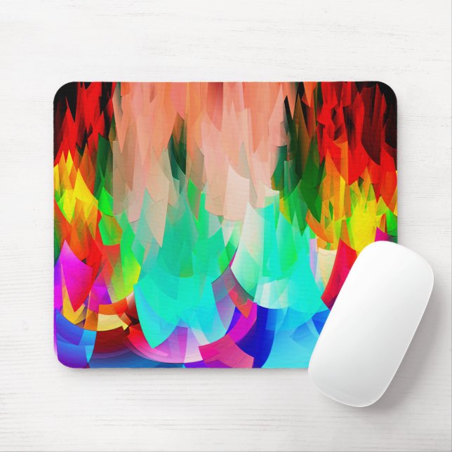 Crystals....... Mouse Mat (With Mouse)