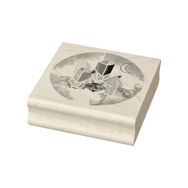 Crystals  rubber stamp (Stamp)