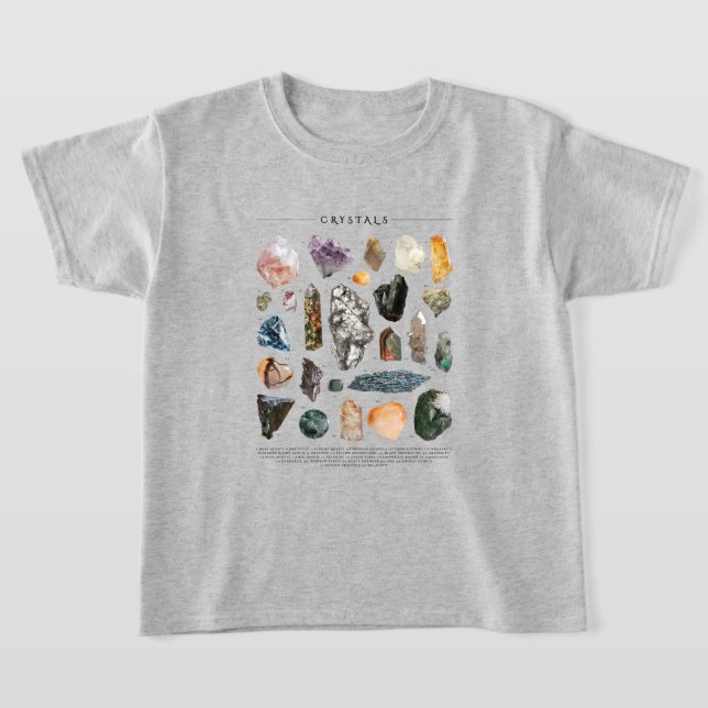 Crystals T-Shirt (Laydown)