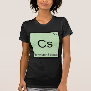 Cs - Computer Science Chemistry Element Symbol Tee