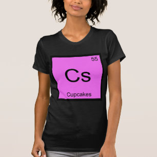 Cs - Cupcakes Chemistry Element Symbol Dessert Tee