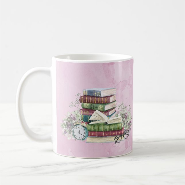 CS Lewis Book & Tea Coffee Mug (Left)