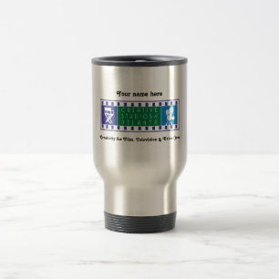 CSA Personalised Thermal Mug with Colour Logo