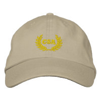 CSA with laurel (Embroidered)