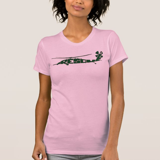 CSAR Combat Rescue Text Art T-Shirt (Front)