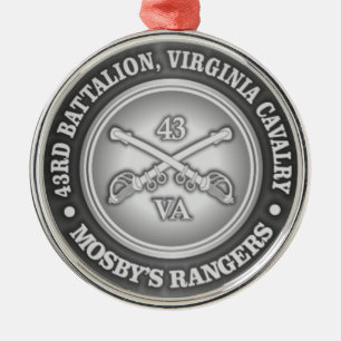 CSC -Mosby's Rangers Metal Tree Decoration