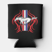 CSCMC Mustang II Tribal Can Cooler
