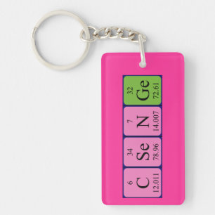 Csenge periodic table name keyring