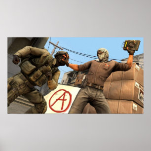 Csgo CT vs T Poster