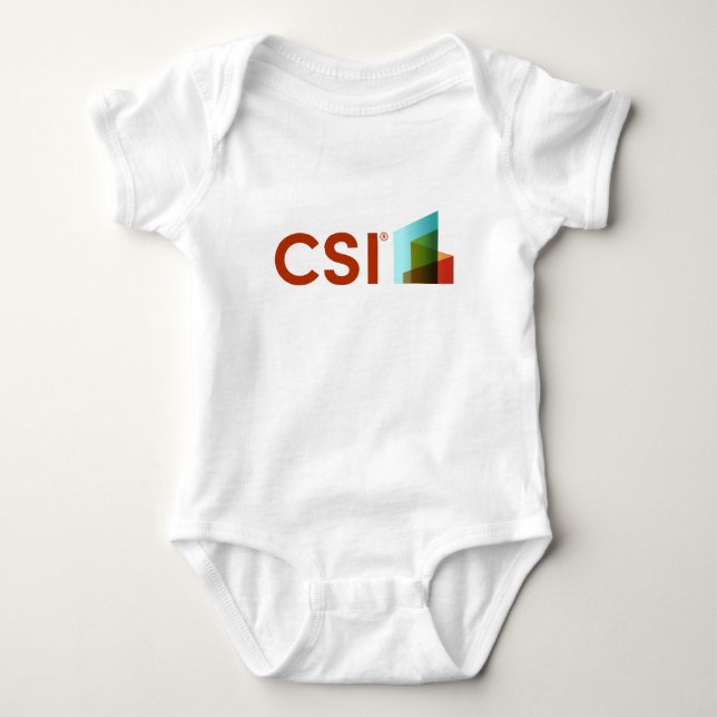 CSI Baby One-Piece Bodysuit (Front)
