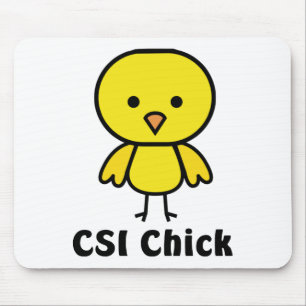CSI Chick Mouse Mat