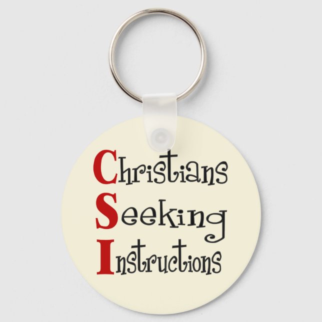 CSI Christian Acronymn Key Ring (Front)