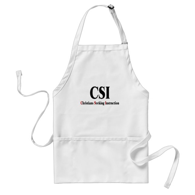 CSI Christians Standard Apron (Front)