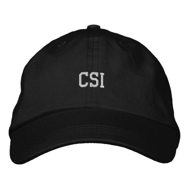 CSI Embroidered Hat (Front)