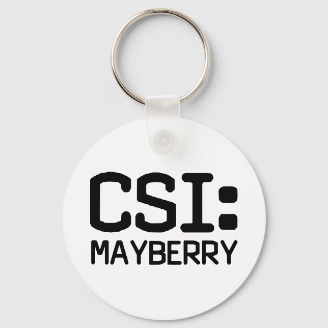CSI Mayberry Key Ring (Front)
