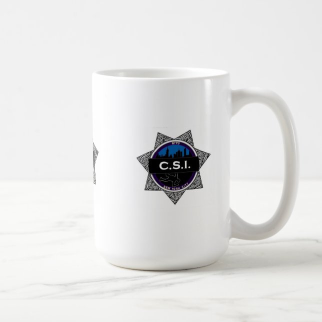 CSI New York TV Show Mug Gift (Right)