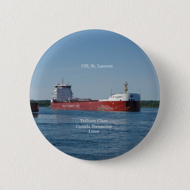 CSL St. Laurent button (Front)