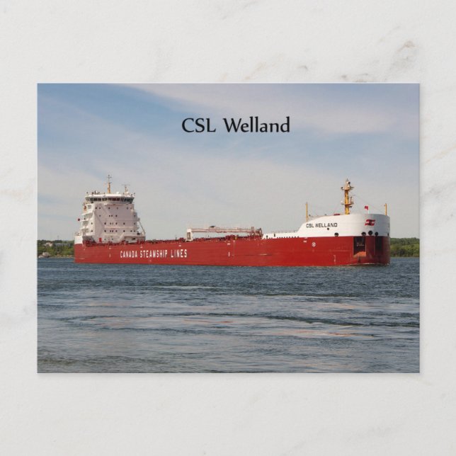 CSL Welland post card (Front)