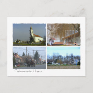Csokonyavisonta, Ungarn Postkarte Postcard