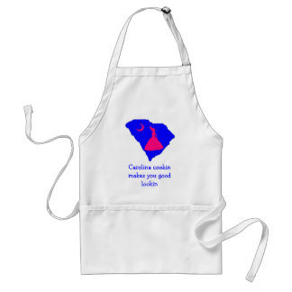 csom southern belle, Carolina cookin makes you ... Standard Apron
